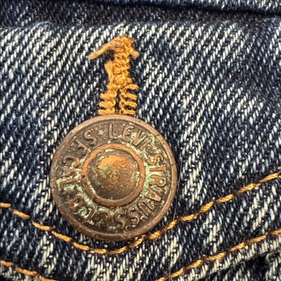 EUC! Levi’s Girls Sherpa Lined Denim Jacket, sz 8-10 - Picture 4 of 12